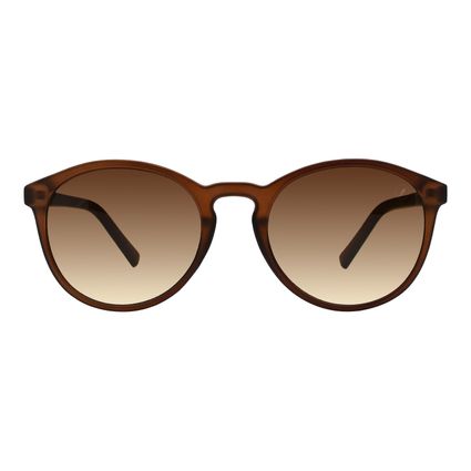 OC.KD.0936-5702.1  Oculos de Sol Infantil Unissex Chilli Beans Classicos Redondo Degrade Marrom -3-